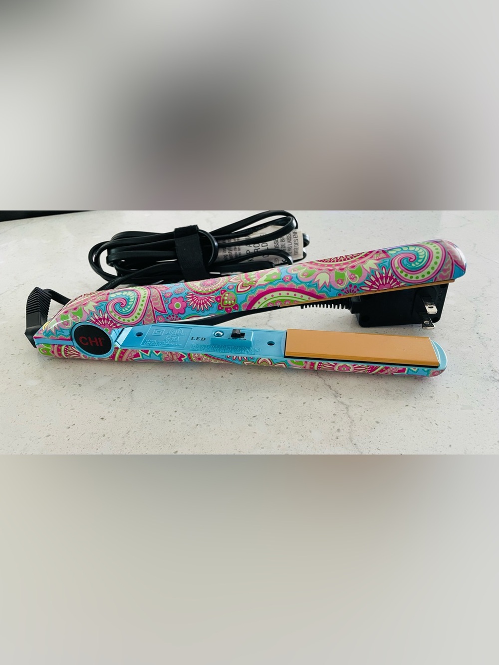 CHI Ceramic Hair Straightener - Portable Flat Iron Model GF8158
